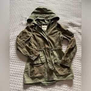 Hollister olive green jacket